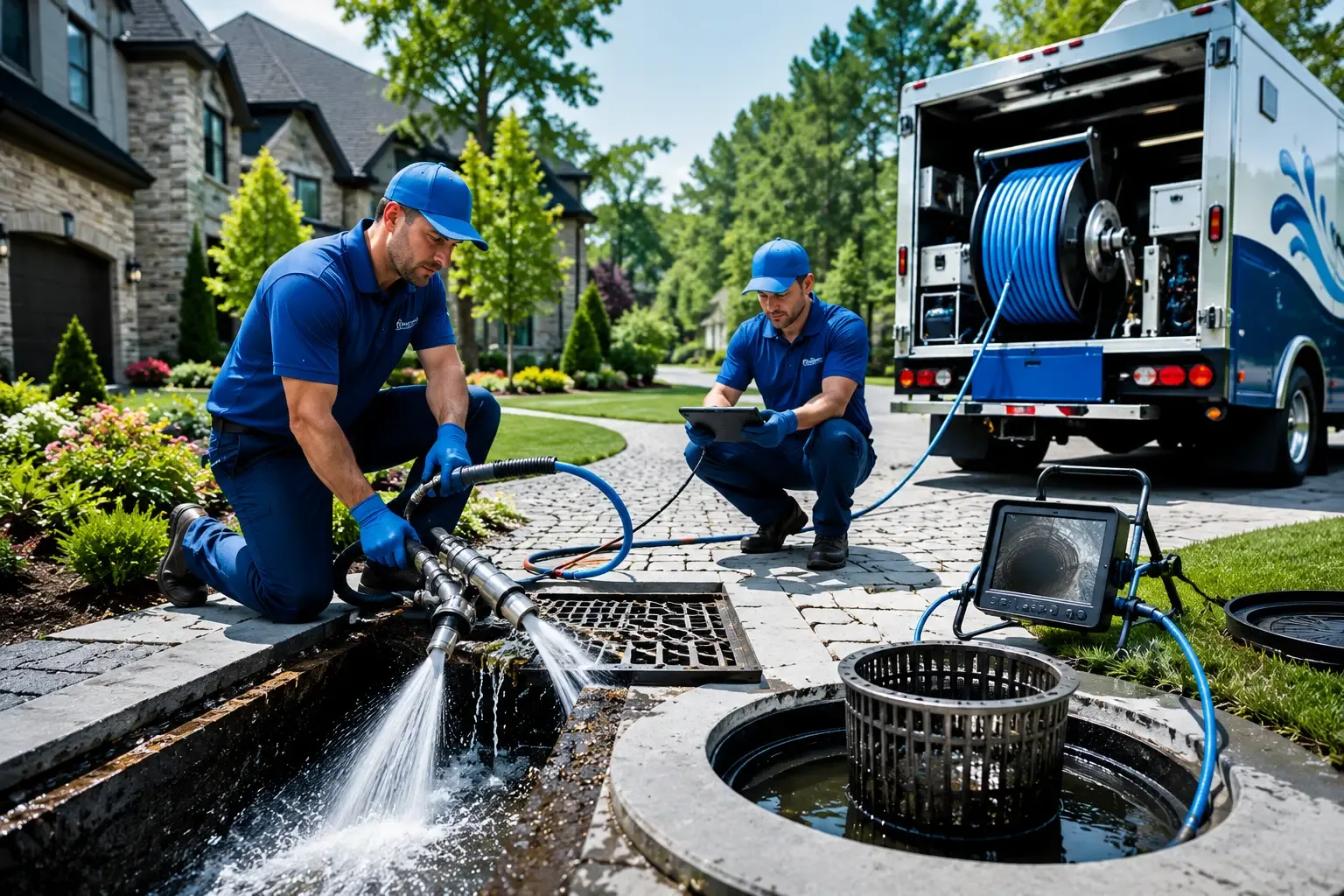 Local outdoor drain cleaning professionals in Henderson, IA